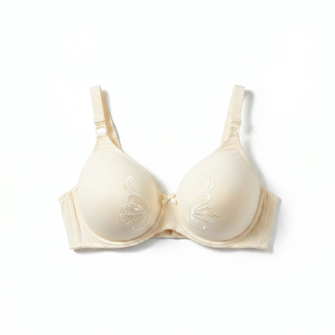 Style 7117 | Full Figure Seamless Underwire Minimizer Bra - Fawn