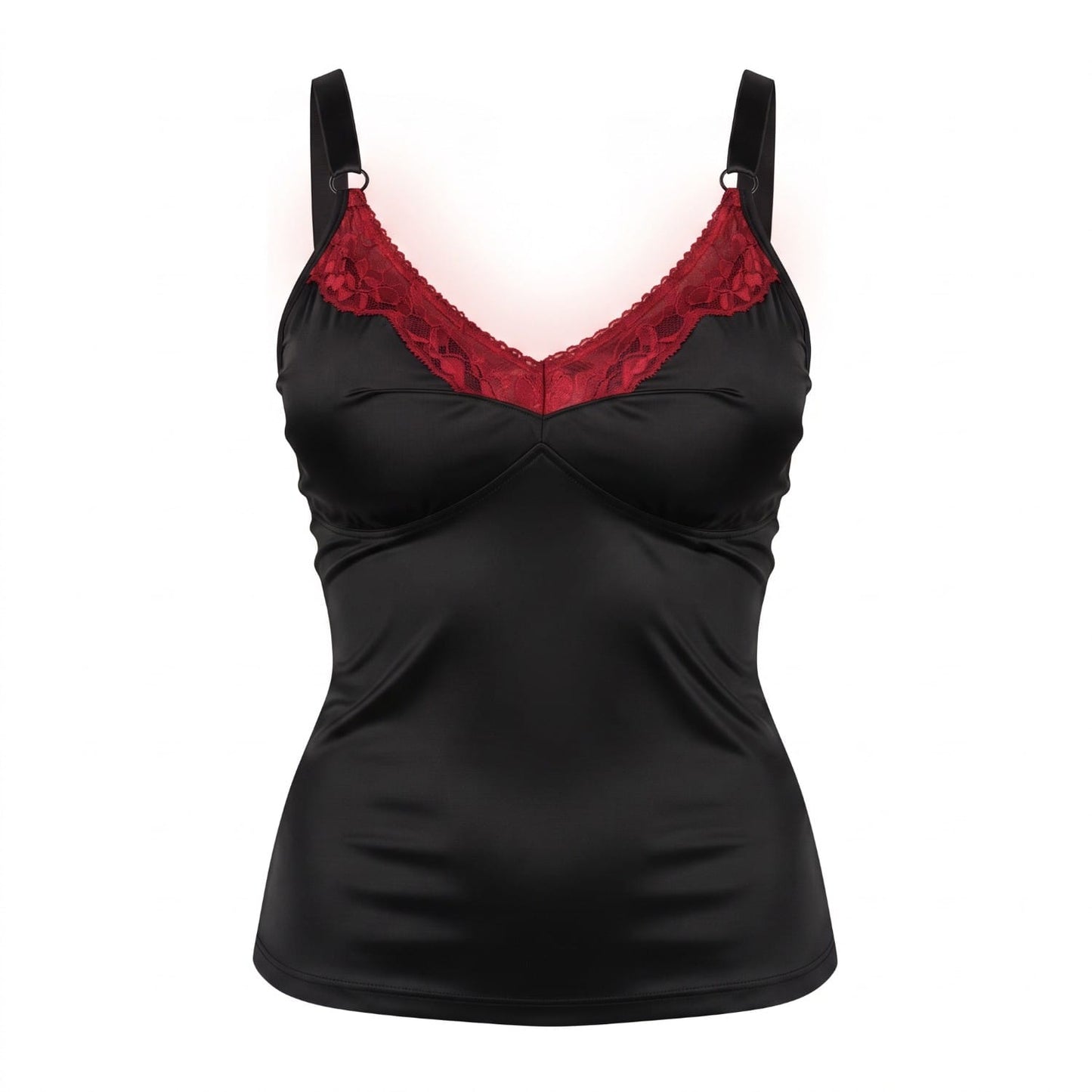 Style 9192 | Satin and Lace Stretch Camisole Soft Shaping