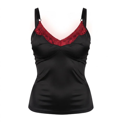 Style 9192 | Satin and Lace Stretch Camisole Soft Shaping