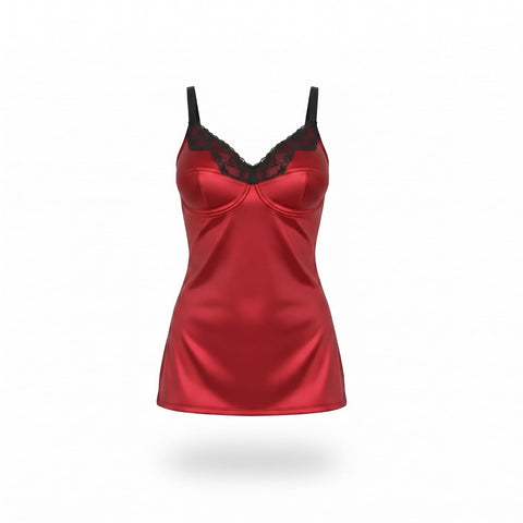 Style 9192 | Satin and Lace Stretch Camisole Soft Shaping