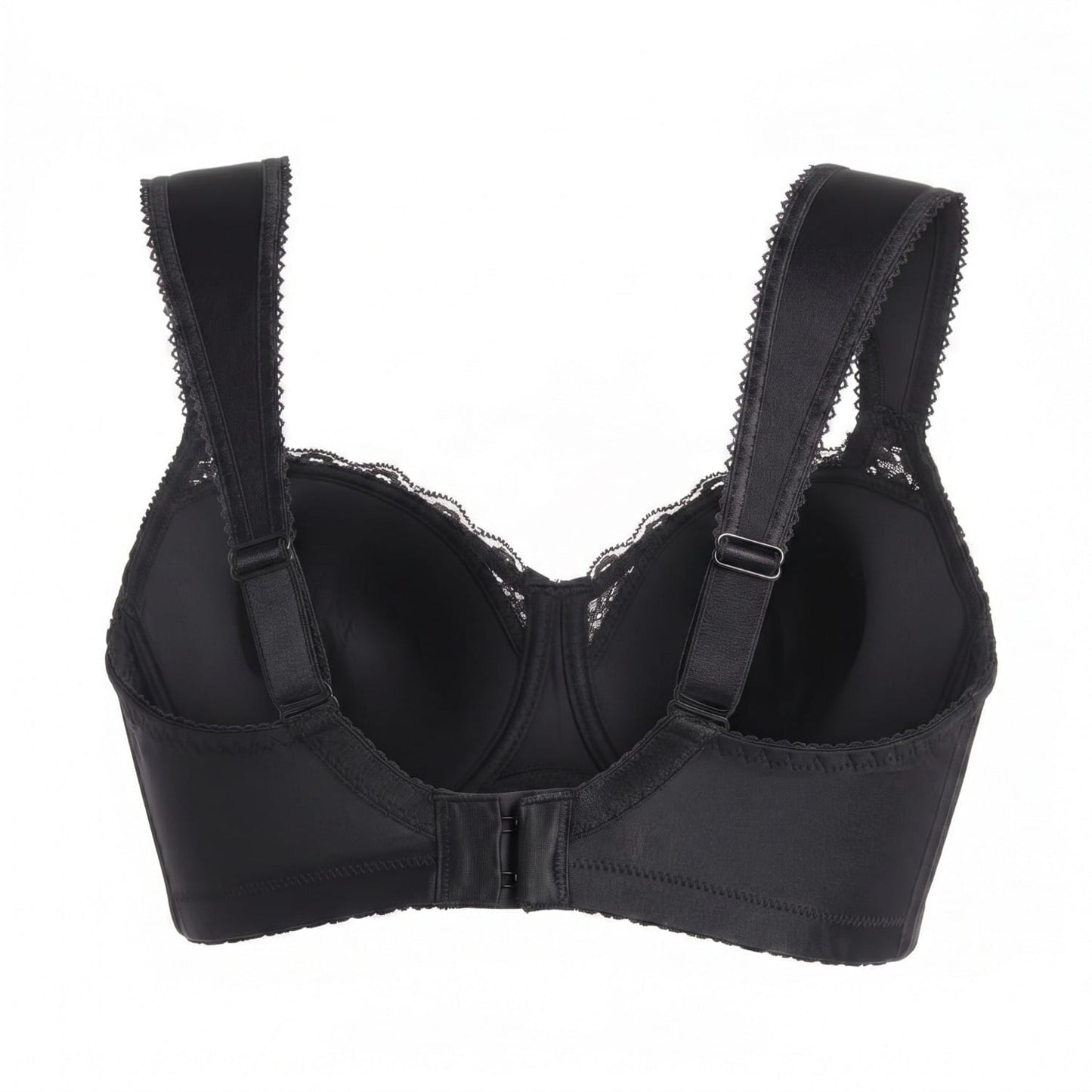 Style 7218 | Lace Wireless Bra - Black
