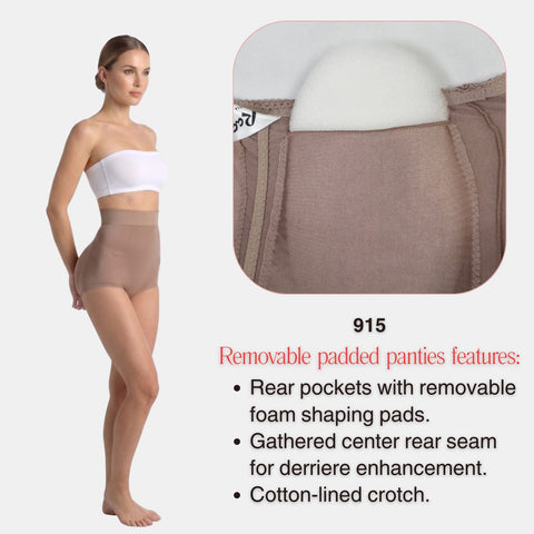 High Waist Padded Panty Light Control | Style 915