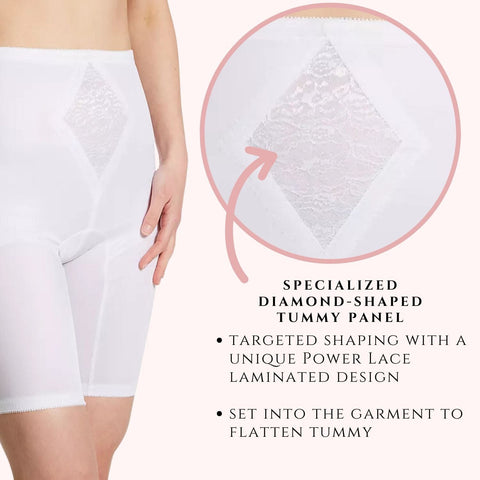 Style 6205 | Waistline Thigh Slimmer | Medium Support | Tummy Control