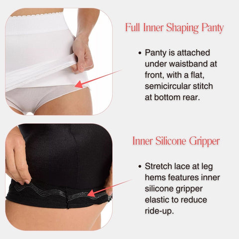 Style 107 | Half Slip Light Shaping | Full Inner Shaping Panty