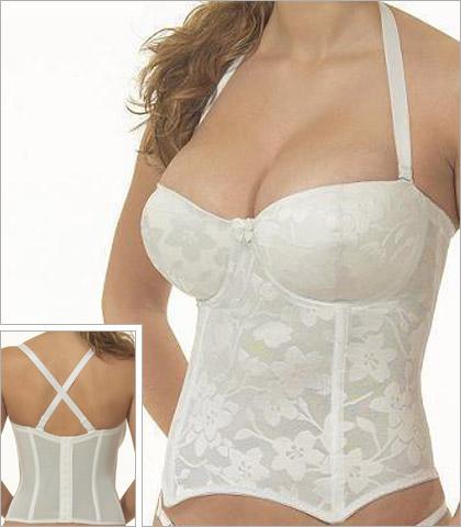 Rago Style 2202 - Long Line Expandable Cup Bra, 48Dd, White - Imported  Products from USA - iBhejo