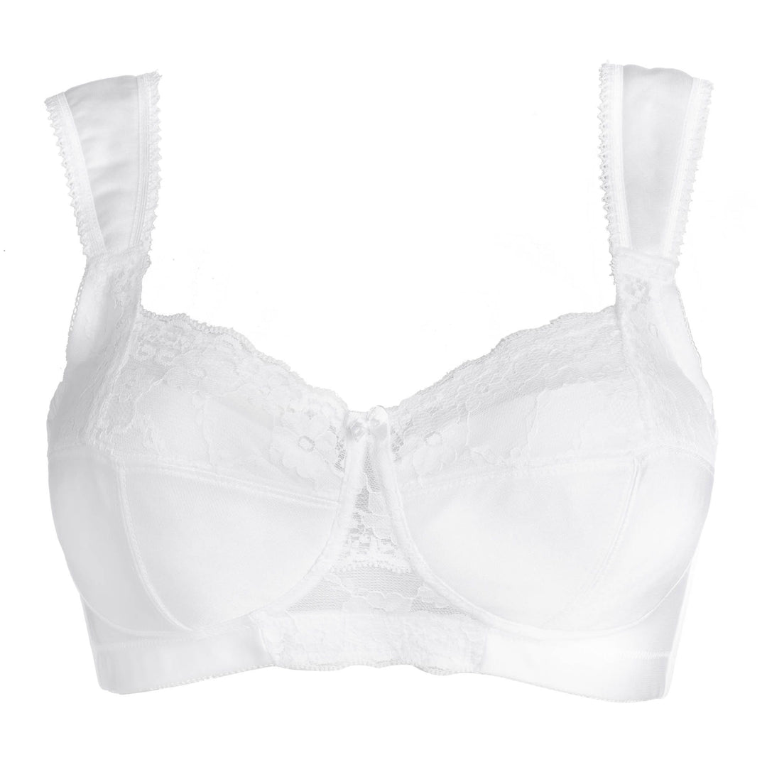 Buy 32E / 32DD White Bralette, Comfortable and Supportive Wireless