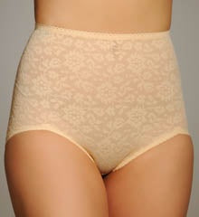 Women's Rago 6197 Lacette Extra Firm Shaping Brief Panty (Beige 4X) 