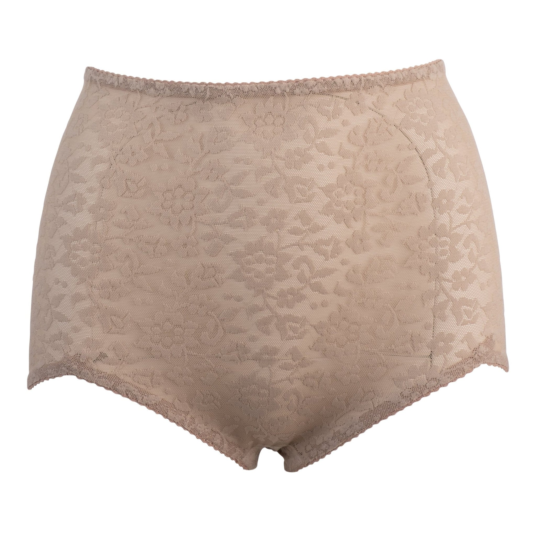 Scallop V-shape Panty In Cream