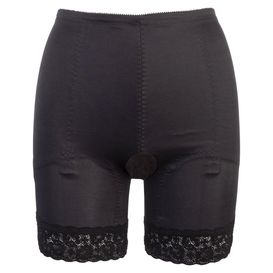 Women's Rago 910X Plus Light Control Smoothing Brief Panty (Black 4X) 