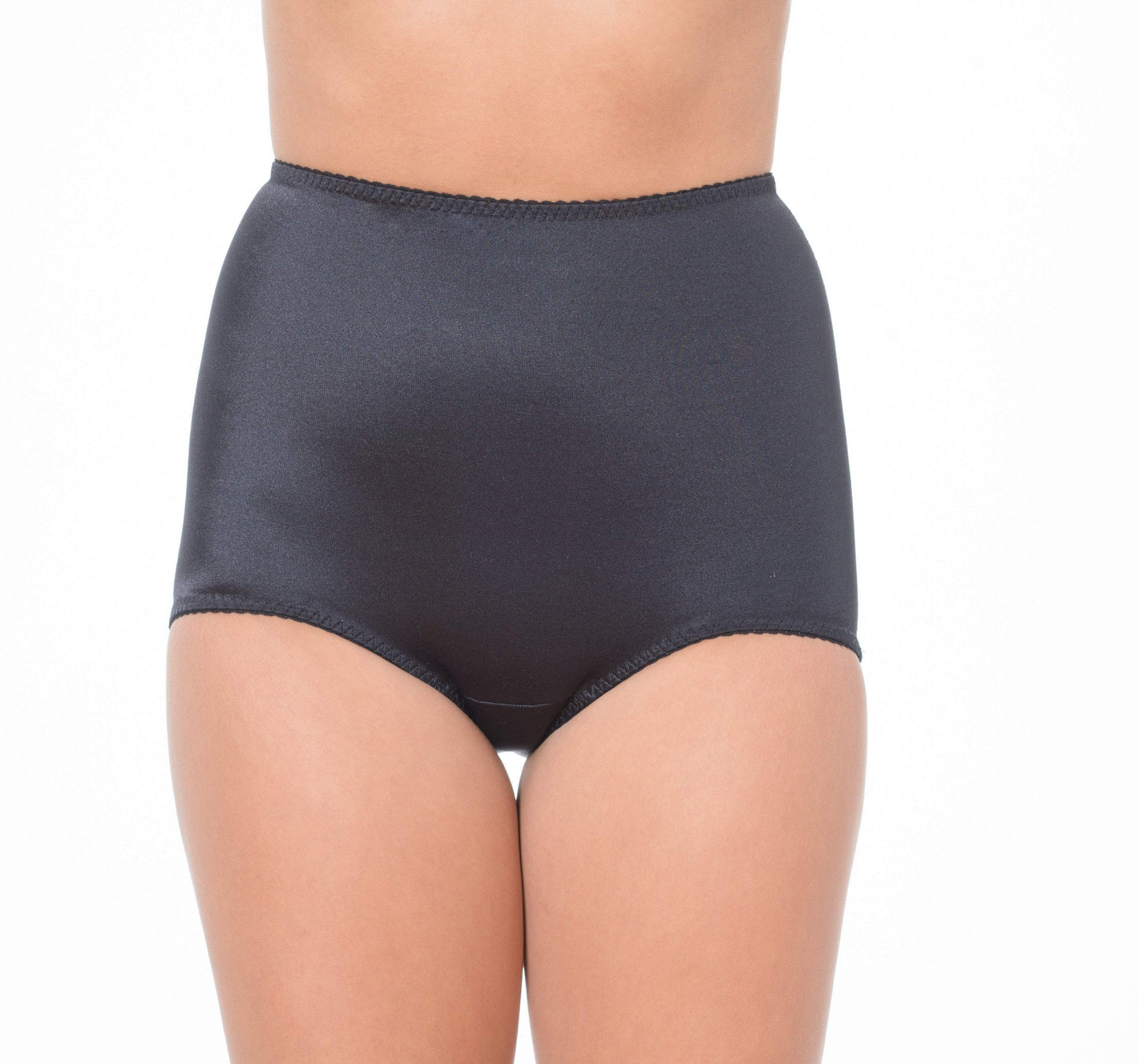 Barbra Womens Underwear High-Waist Light Tummy Control Panties Small-Plus  Size