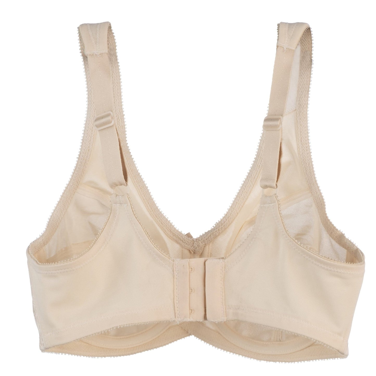 Women's Cortland Intimates 7102 Full Figure Wireless Seamed Cup Bra (Fawn  32D)