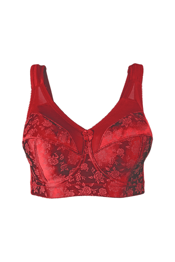 Cortland Style 7102 Red Soft Cup Bra with Super Support – Rago Shapewear