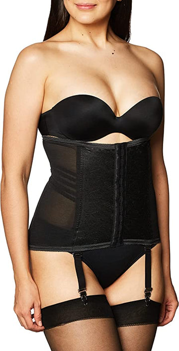 Style 21  Waist Trainer / Girdle with Garters Firm Shaping