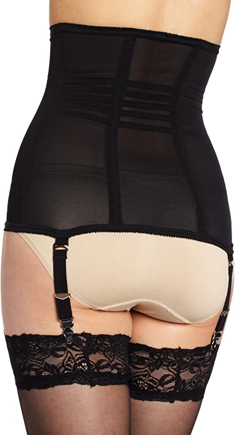 RAGO Style 21 - Waist Trainer / Girdle with Garters Firm Shaping 