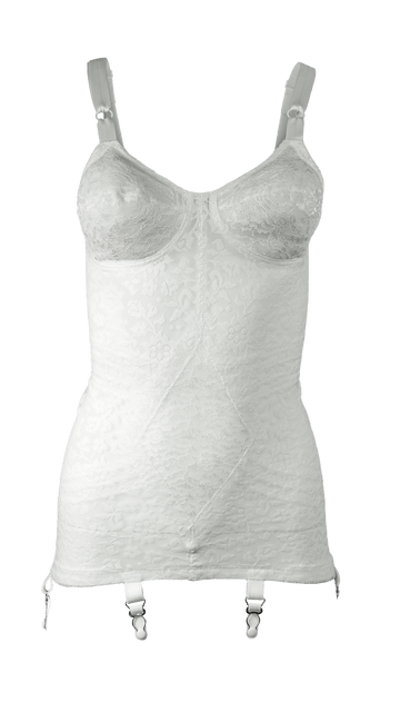 RAGO 1359 WHITE 6 Strap FIRM SHAPEWEAR GIRDLE Made in the USA *SALE* £32.25  - PicClick UK