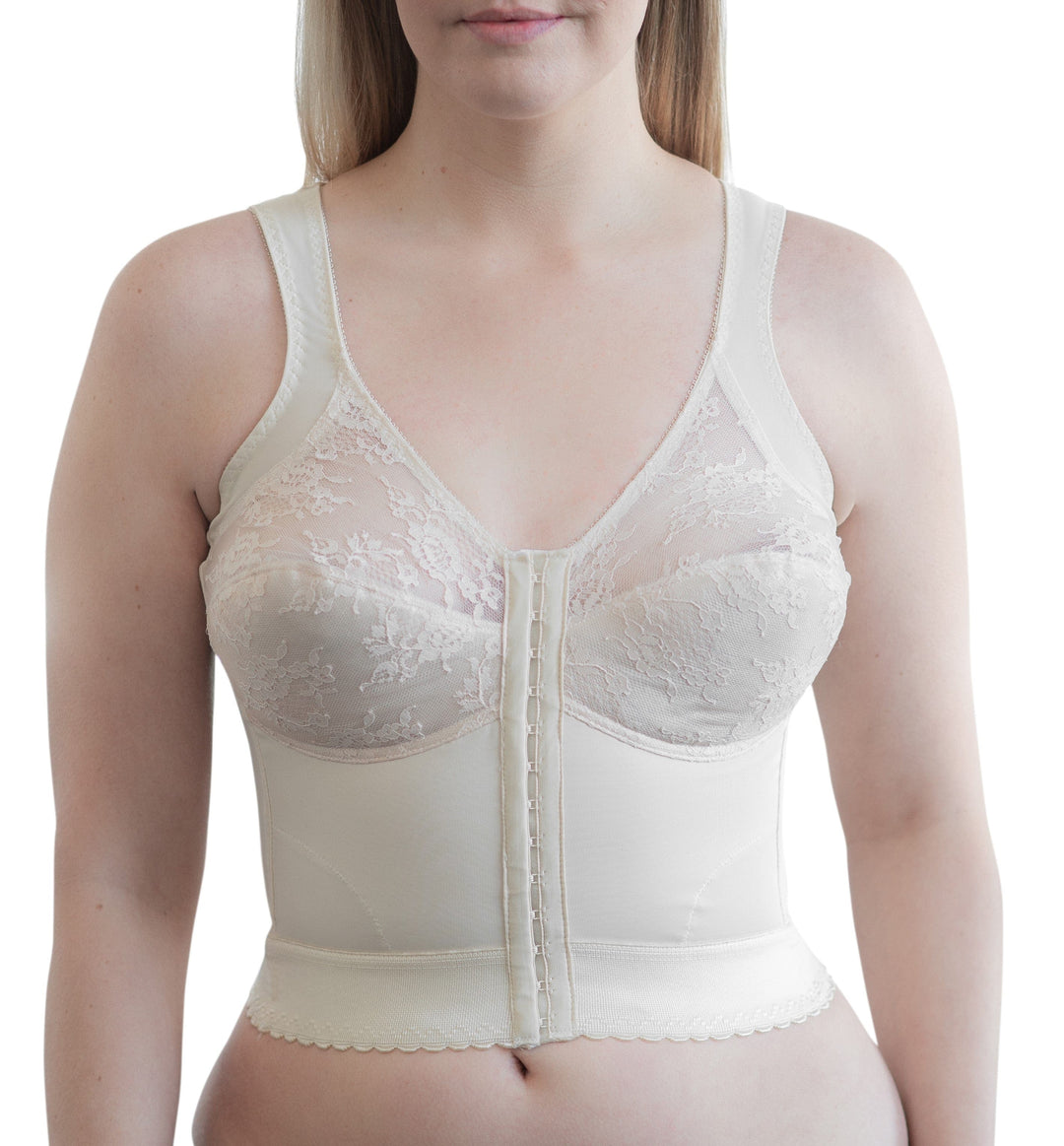 Buy Carnival Women's Front Close Long Line Bra with Back Support