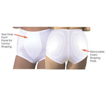 Style 914 | Panty Brief Light Shaping/Removable Pads